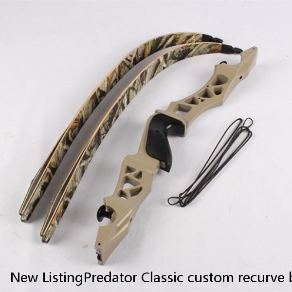 New ListingPredator Classic custom recurve bow RH 62