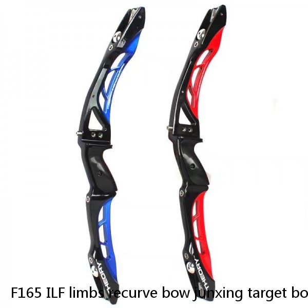 F165 ILF limbs recurve bow junxing target bow for shooting