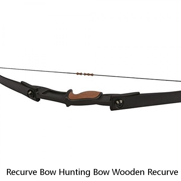 Recurve Bow Hunting Bow Wooden Recurve Bow New Design Wooden Handle Recurve Bow Laminated Limbs 60'' Tag Outdoor Hunting Recurve Bow Archery