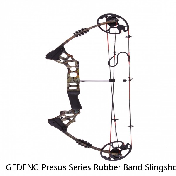 GEDENG Presus Series Rubber Band Slingshot Flat Rubber Band Boxed 2 Meters High Rebound Flat rubber band