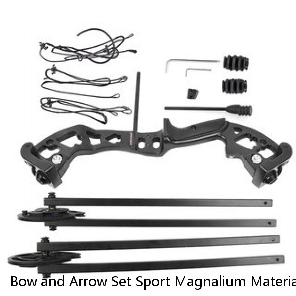 Bow and Arrow Set Sport Magnalium Material 40LBS Professional Practice Archery Recurve Bow Set