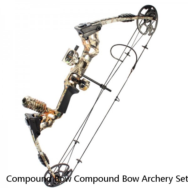 Compound Bow Compound Bow Archery Set SPG Arrow Hunting Archery Compound Bow Fiberglass Carbon Fiber Compound Bow And Arrow Set