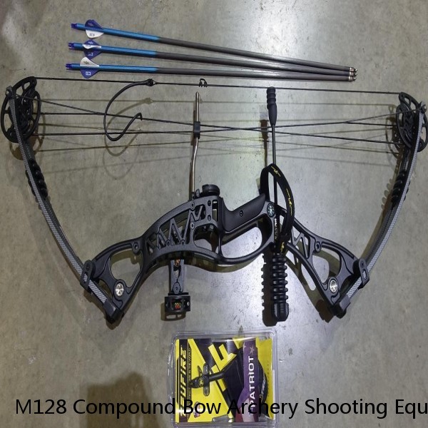 M128 Compound Bow Archery Shooting Equipment CNC Hunting Bow and Arrows