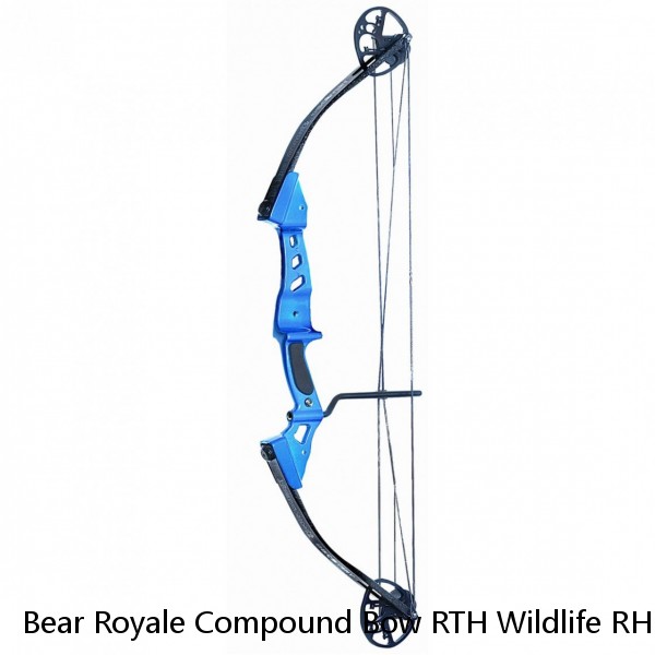 Bear Royale Compound Bow RTH Wildlife RH w/ 5 Arrows