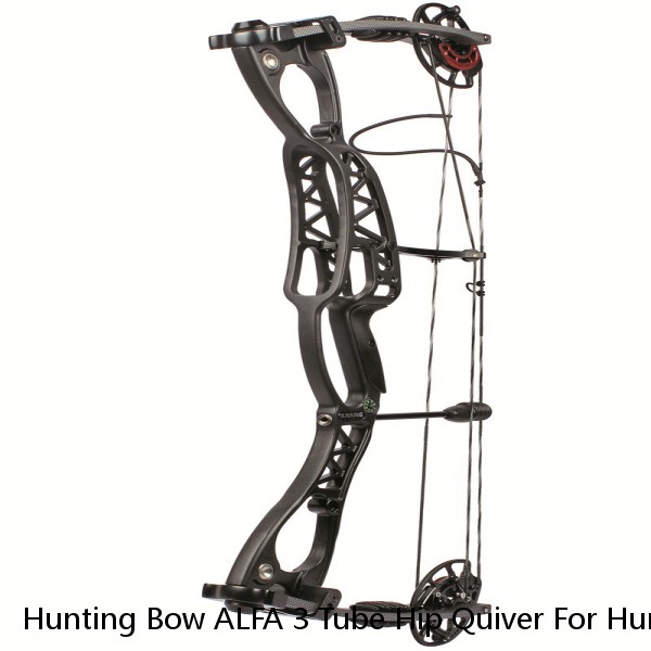 Hunting Bow ALFA 3 Tube Hip Quiver For Hunting Training Archery Arrow Quiver Holder Bow Belt Waist Hanged Target Quiver