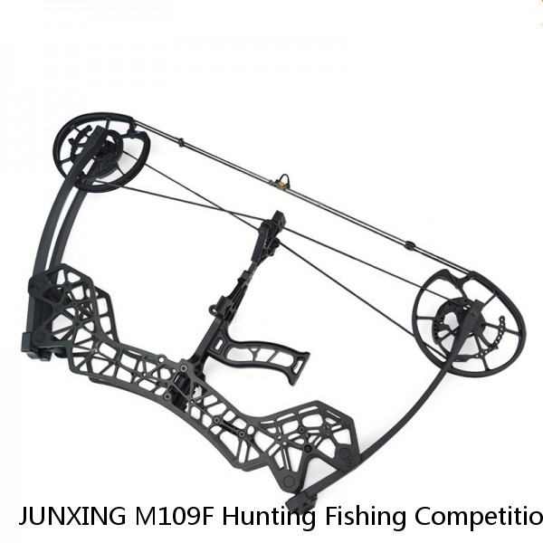 JUNXING M109F Hunting Fishing Competition Compound Bow Set for shooting Archery Arrow 30-60lbs Aluminum Riser Laminated Limbs